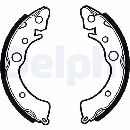 Remblokkenset DELPHI LS1288)