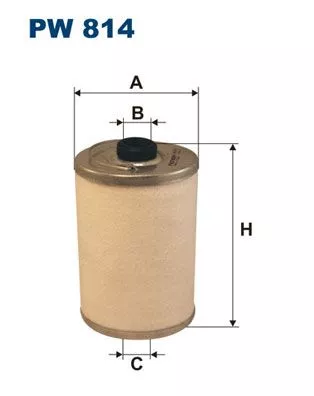 Fuel Filter FILTRON PW 814)