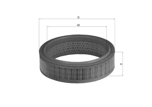Air Filter KNECHT LX 158)