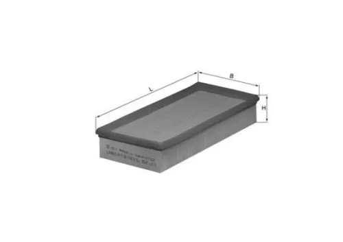 Luchtfilter KNECHT LX 408)