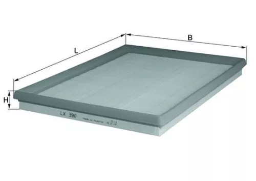 Air Filter KNECHT LX 390)