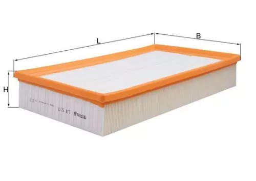 Luchtfilter KNECHT LX 517)