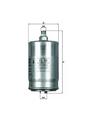 Fuel Filter KNECHT KL 38)