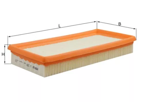 Luchtfilter KNECHT LX 259)