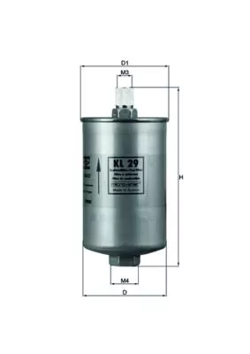Fuel Filter KNECHT KL 29)
