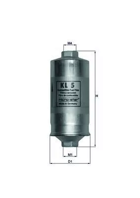 Fuel Filter KNECHT KL 5)