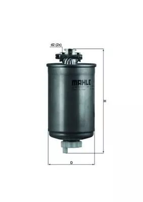 Fuel Filter KNECHT KL 75)