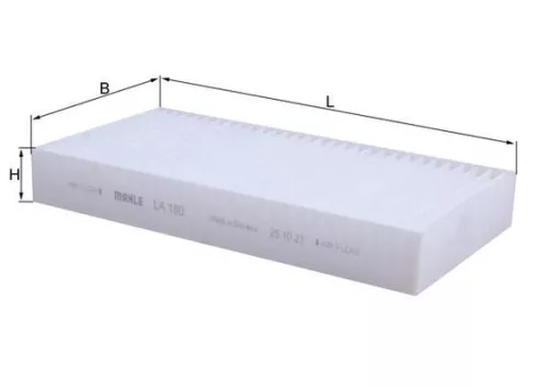 Filter, cabinelucht KNECHT LA 180)