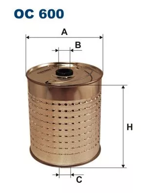 Oil Filter FILTRON OC 600)