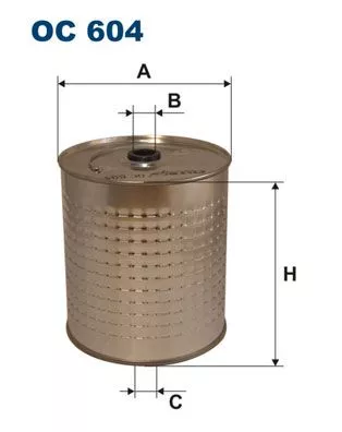 Oil Filter FILTRON OC 604)