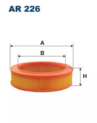 Luchtfilter FILTRON AR 226)