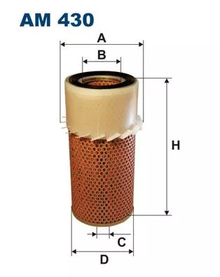 Air Filter FILTRON AM 430)