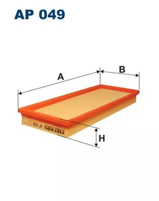 Air Filter FILTRON AP 049)