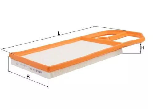 Luchtfilter KNECHT LX 571/1)