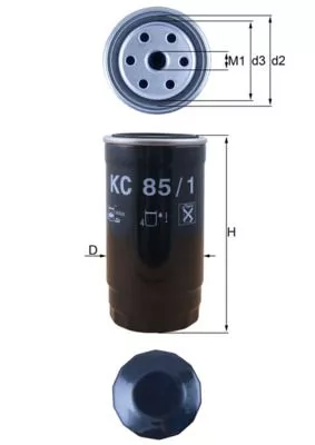 Fuel Filter KNECHT KC 85/1)