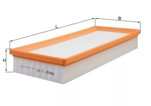 Luchtfilter KNECHT LX 978)