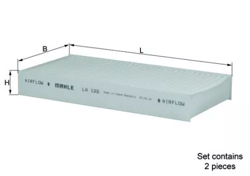 Filter, cabin air KNECHT LA 122/S)