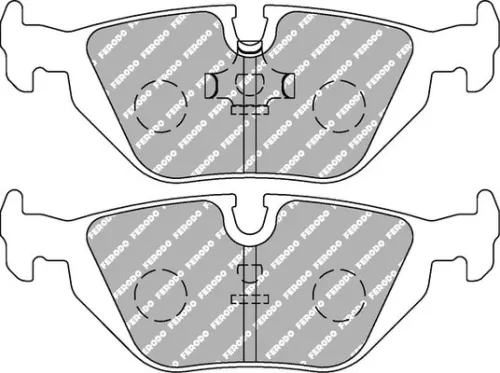 Remblokkenset, schijfrem FERODO RACING FCP850H)