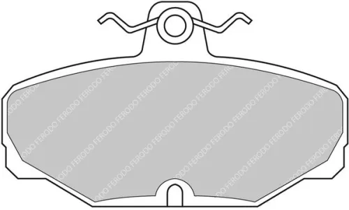 Remblokkenset, schijfrem FERODO RACING FCP408H)