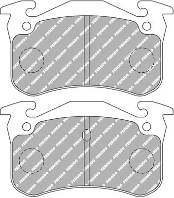 Remblokkenset, schijfrem FERODO RACING FCP558H)