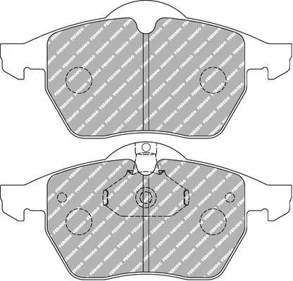 Remblokkenset, schijfrem FERODO RACING FCP1068H)