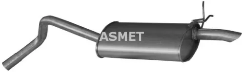 Achterdemper ASMET 10.051)
