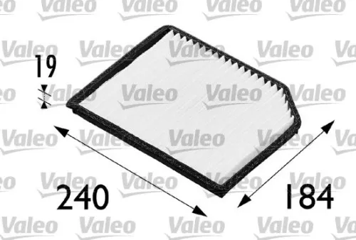 Filter, cabinelucht VALEO 698173)