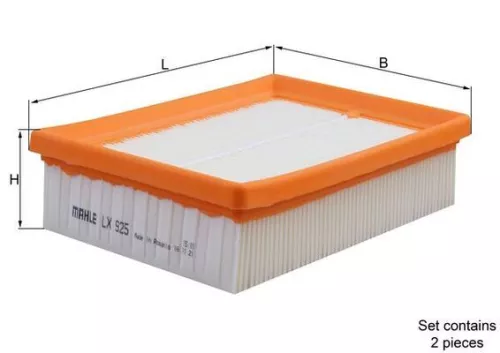 Luchtfilter KNECHT LX 925/S)