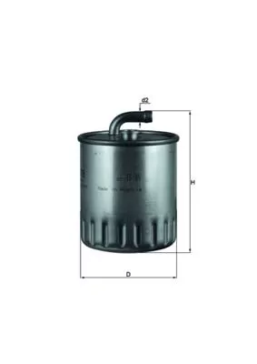 Brandstoffilter KNECHT KL 179)