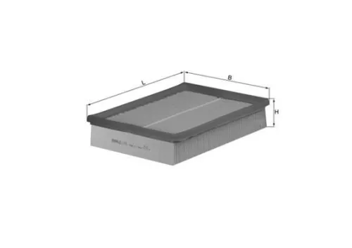 Luchtfilter KNECHT LX 856)