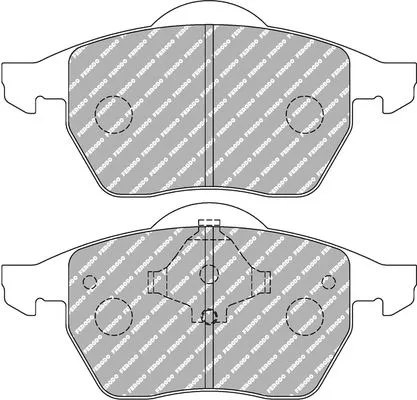 Remblokkenset, schijfrem FERODO RACING FCP590R)