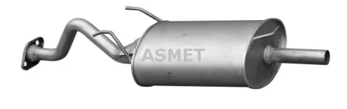 Achterdemper ASMET 13.022)