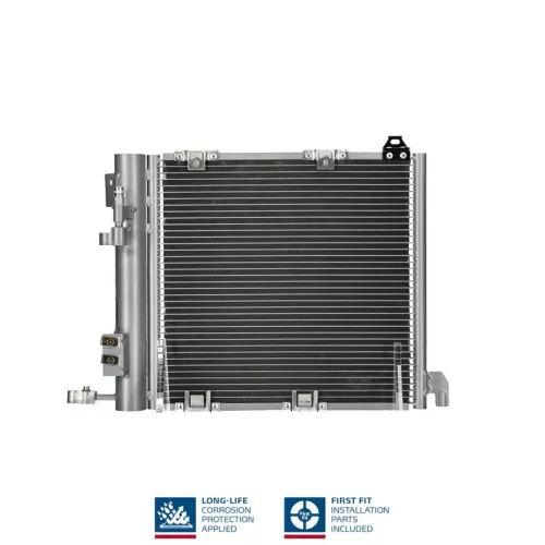 Condenser, air conditioning NISSENS 94385)