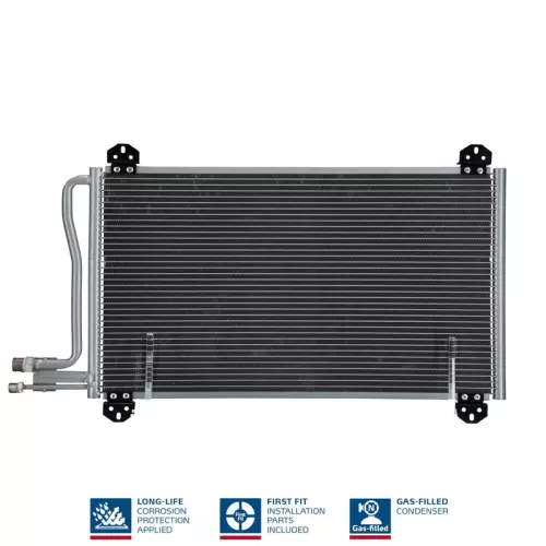 Condenser, air conditioning NISSENS 94225)