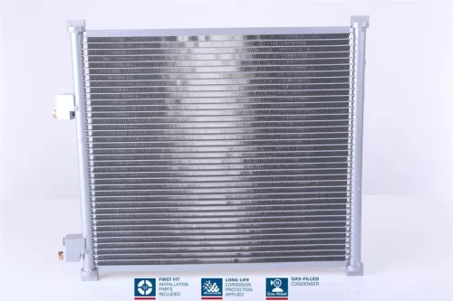 Condenser, air conditioning NISSENS 94302)