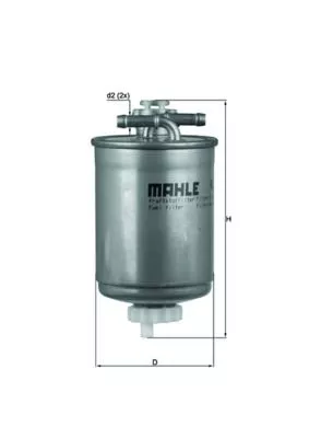 Brandstoffilter KNECHT KL 103)