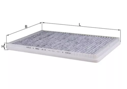 Filter, cabinelucht KNECHT LAK 81)