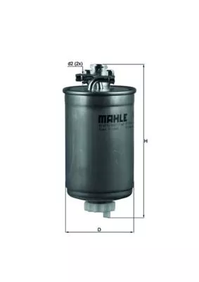 Fuel Filter KNECHT KL 180)