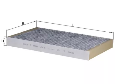 Filter, cabinelucht KNECHT LAK 93)