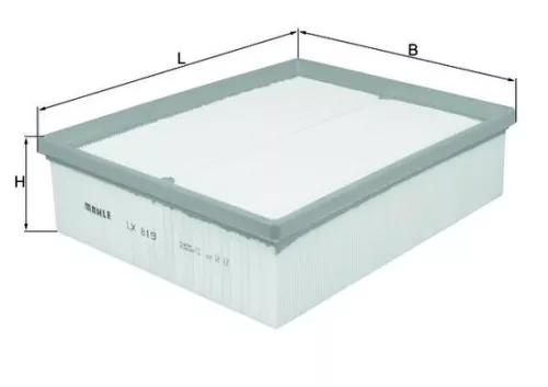 Luchtfilter KNECHT LX 819)