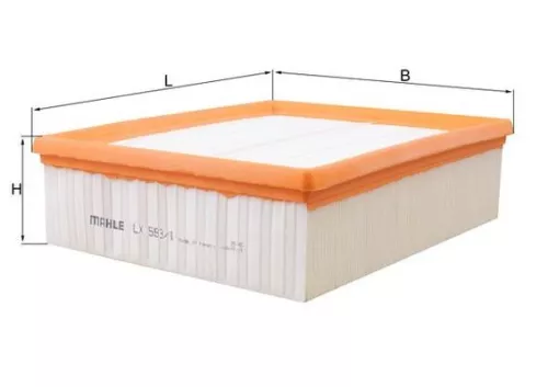 Air Filter KNECHT LX 593/1)