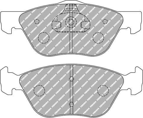 Remblokkenset, schijfrem FERODO RACING FCP1052R)
