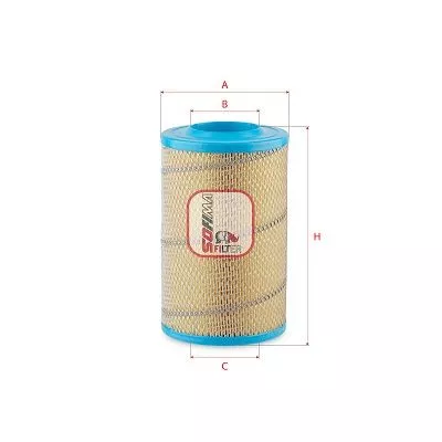 Luchtfilter SOFIMA S 3050 A)