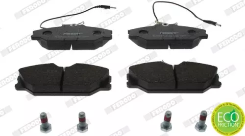 Brake Pad Set, disc brake FERODO FDB406)
