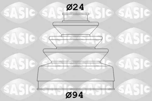 Bellow Kit, drive shaft SASIC 2873493)