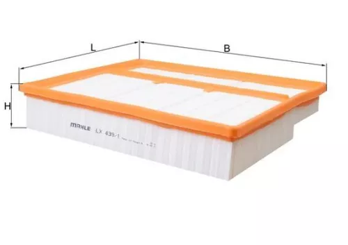 Luchtfilter KNECHT LX 439/1)