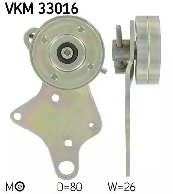 Riemspanner, V-geribbelde riem SKF VKM 33016)