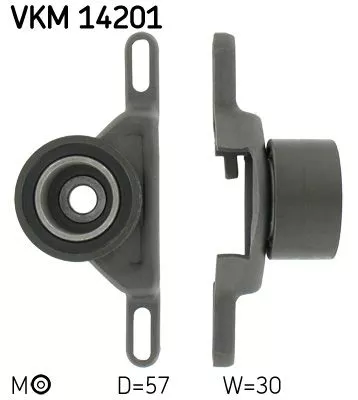 Tensioner Pulley, timing belt SKF VKM 14201)