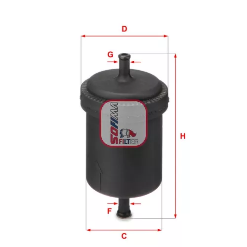 Fuel Filter SOFIMA S 3900 B)