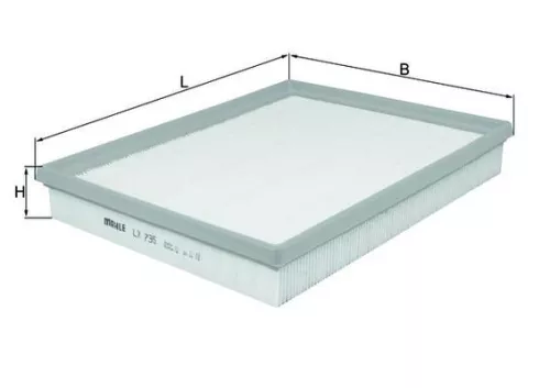 Air Filter KNECHT LX 735)